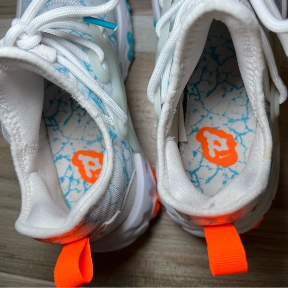 Nike React Presto Cracked CT6624-100 Youth Sneakers - Picture 9 of 10